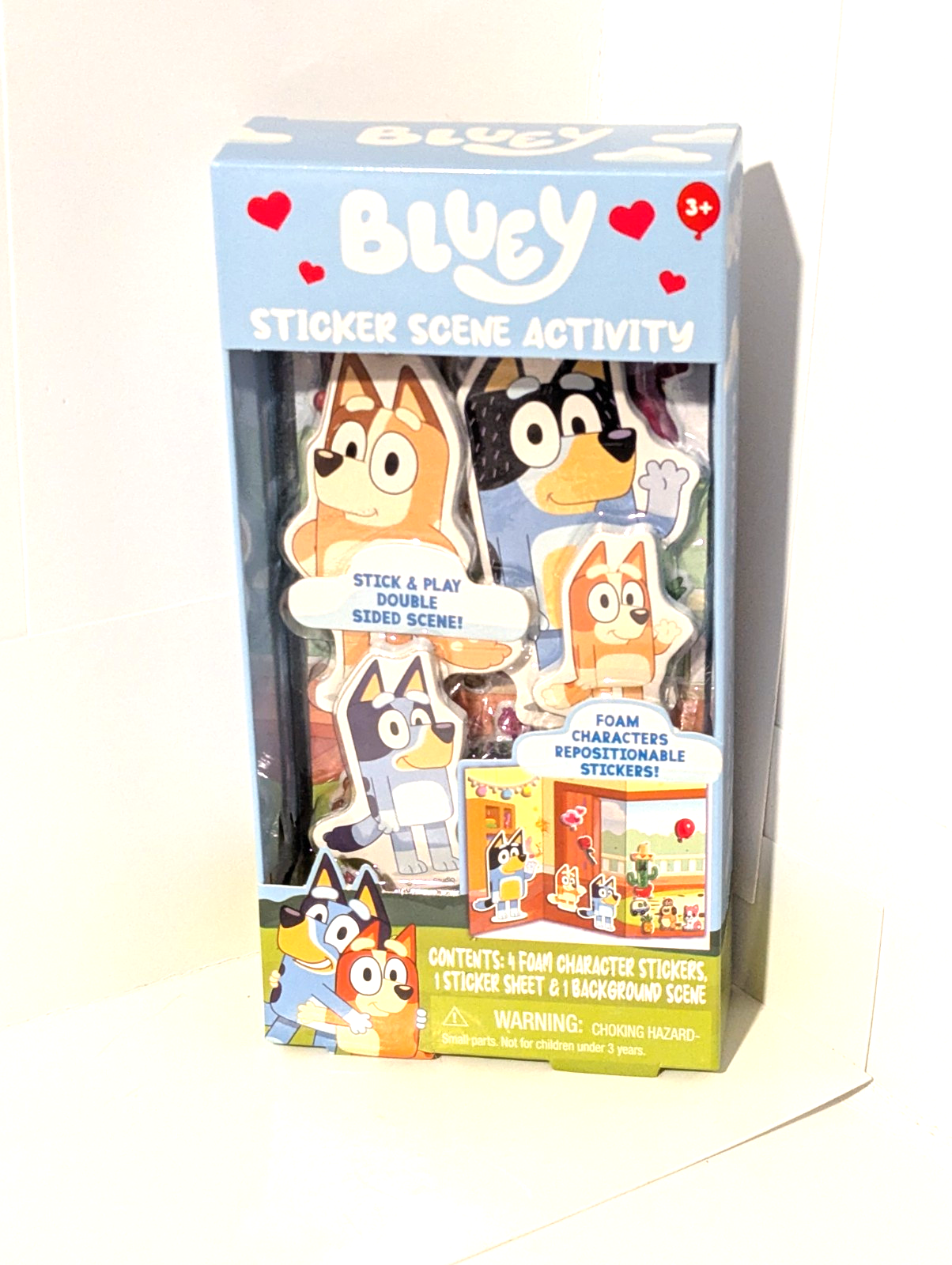 Bluey Bluey Bluey Sticker Scene Activity