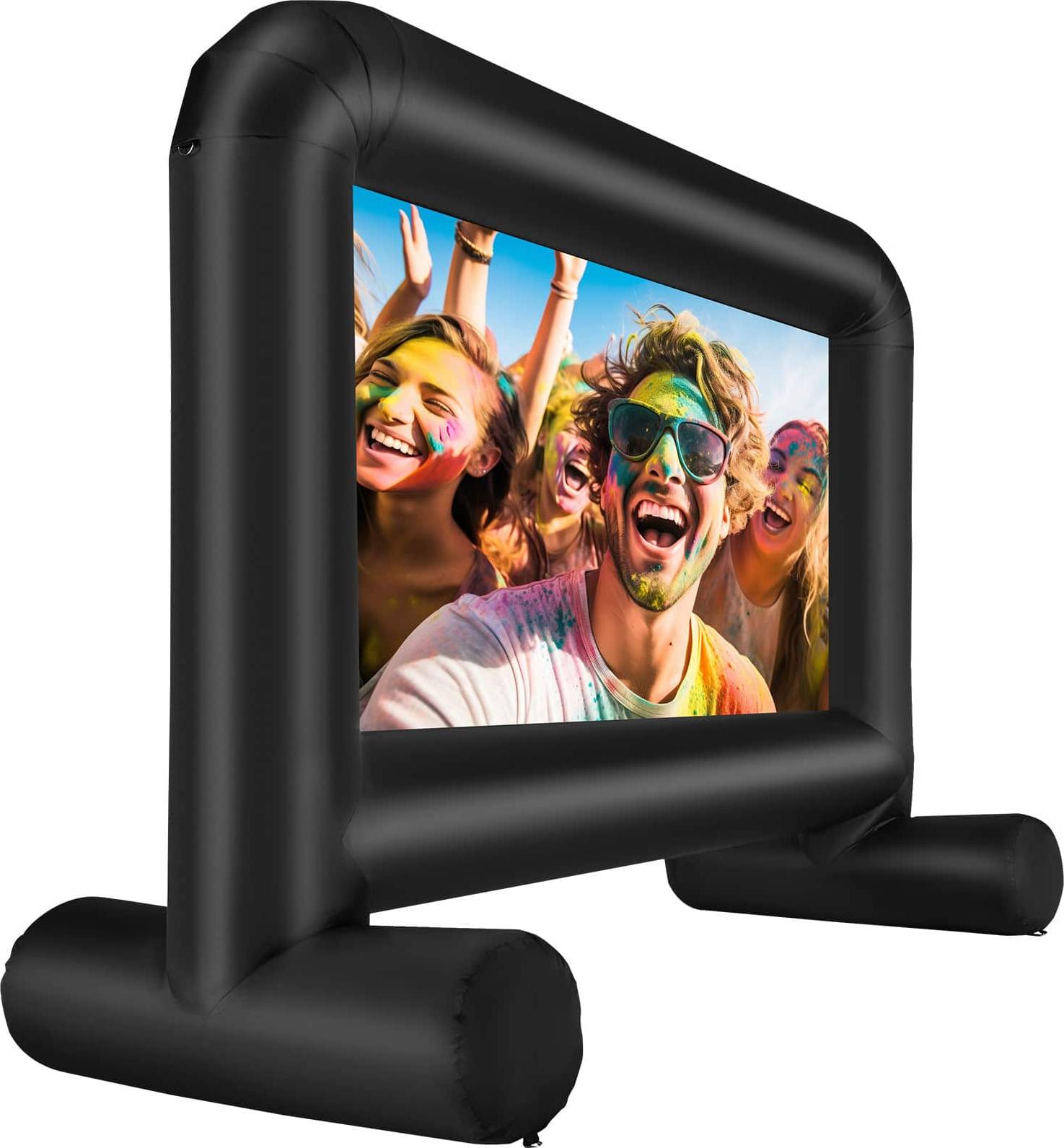 Inflatable projector screen VEVOR Inflatable Movie Projector Screen 14 FT