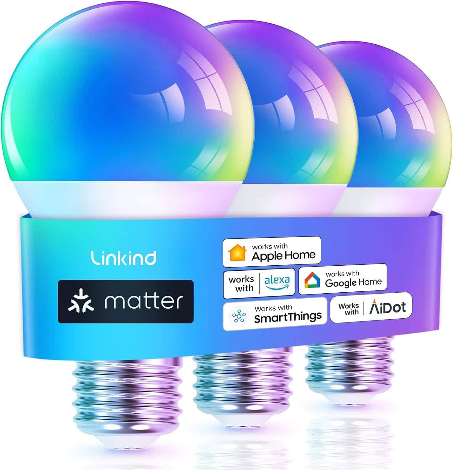 A19 Smart LED Bulb 3 Pack
