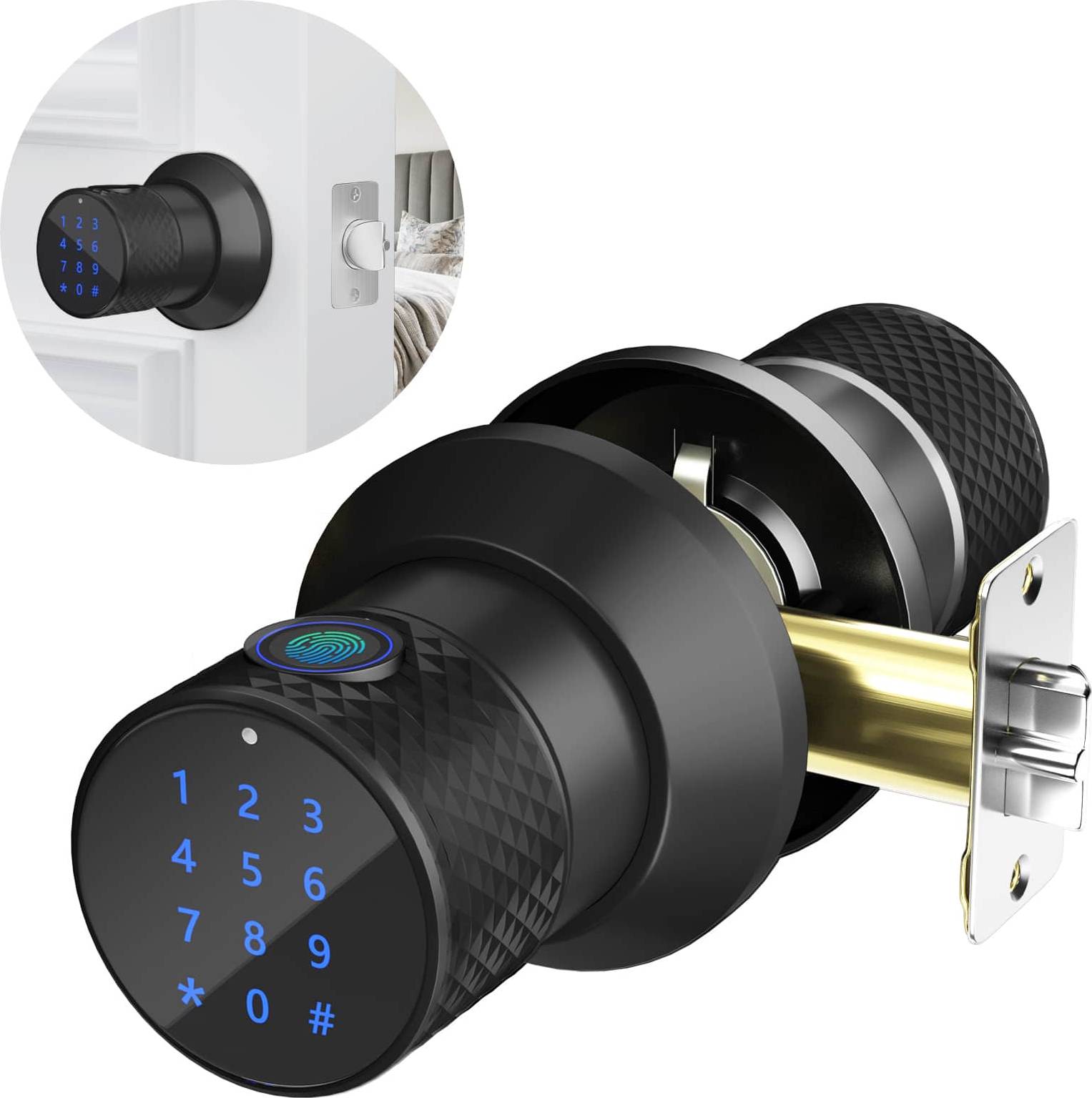 Fingerprint smart lock Fitnate Keyless Smart Bluetooth Fingerprint Lock