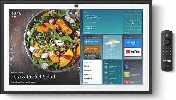 Amazon Echo Show 21 Rektandel Sort Android Fire OS