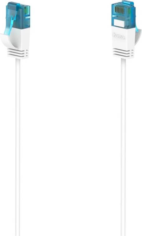 Hama Flexi-Slim Cat 6a RJ45 - RJ45 M-M