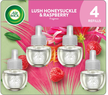 Air Wick 0.67 fl oz Honeysuckle Raspberry Refill 4 Count