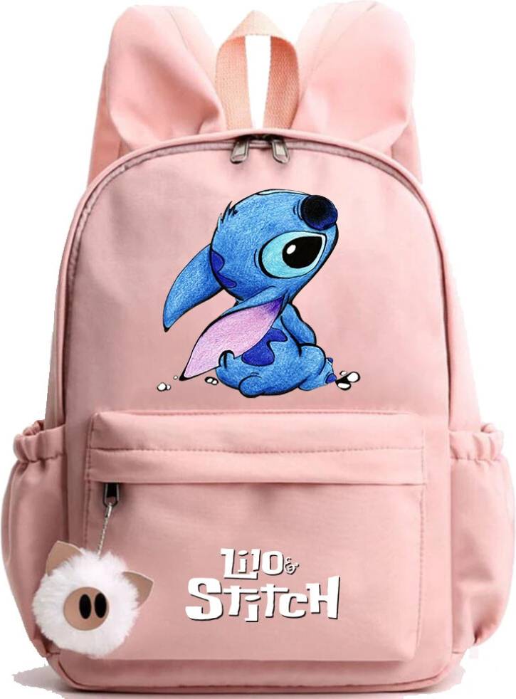 SRJ STAR Cartoon Pattern Rabbit Ears Backpack - Twenty Three