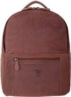 Leather Smart Work Travel Back Pack Rucksack - Tan