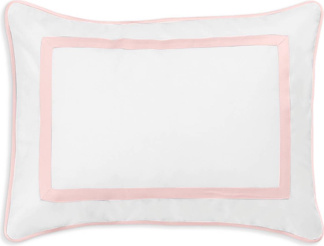 Matouk Louise Boudoir Sham Funda de almohada Rosa