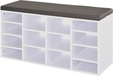 Multi rack Homcom Multi-storage 14 Compartments Shoe Rack