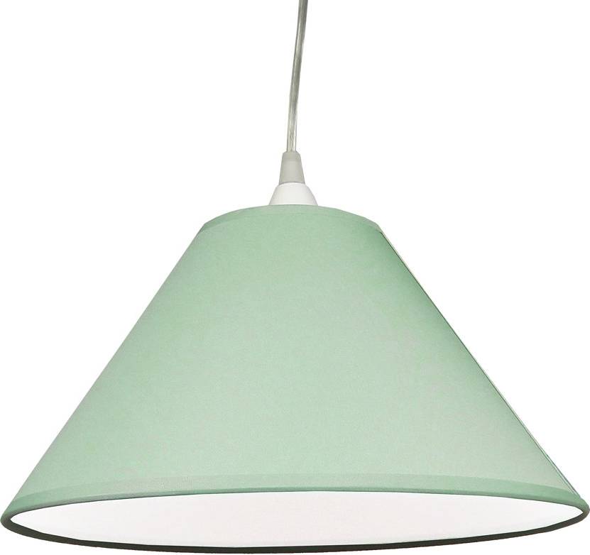 Ebern Designs 25cm Cotton Empire Lamp Raspberry Shade