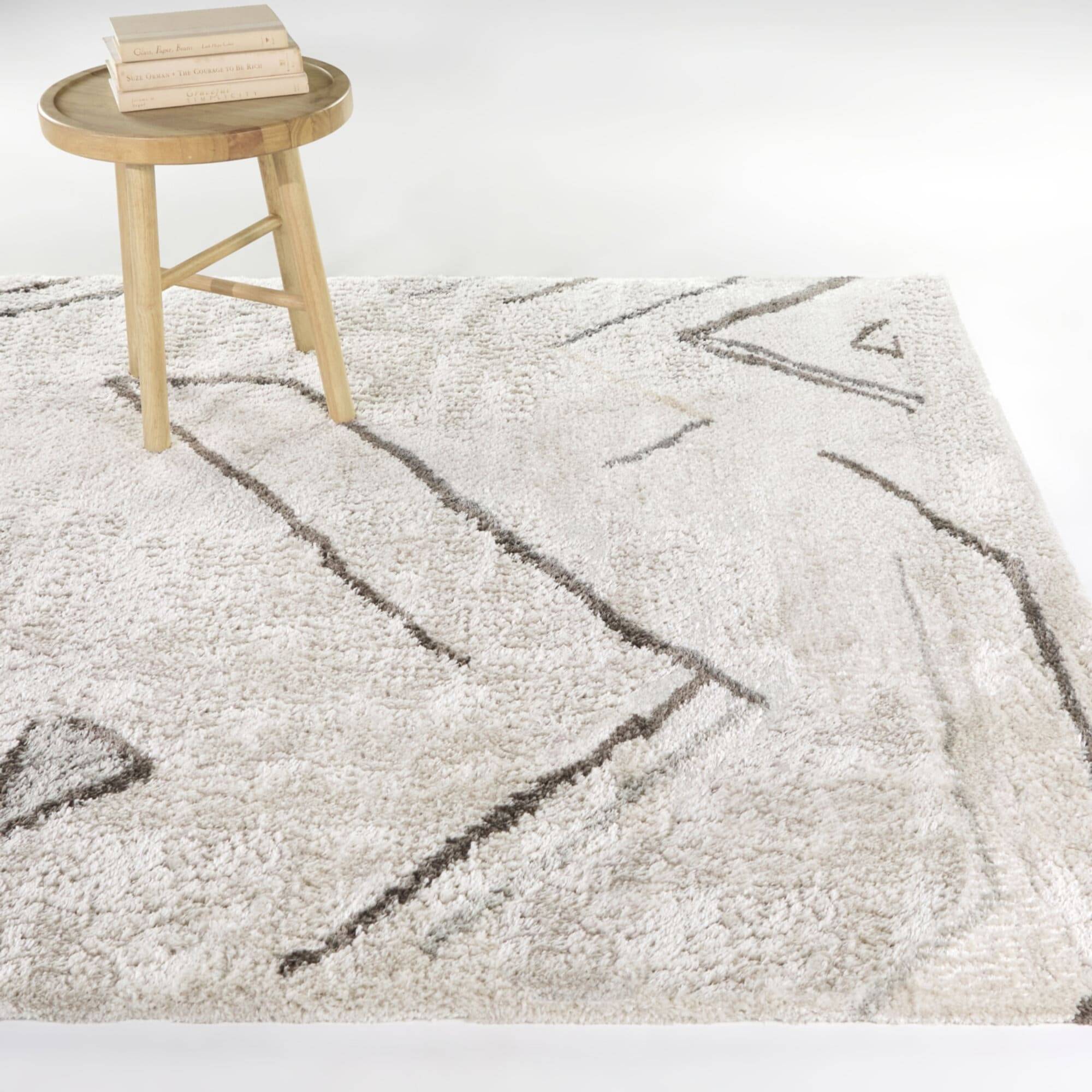 Balta Rugs Evander Abstract Modern Area Rug 5'3" x 7'