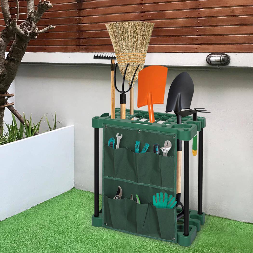 Dakota Fields Rectangular Garage Tool Holder Organizer Rack