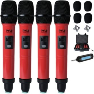 Wireless microphones Pyle Portable Universal Wireless Microphone System