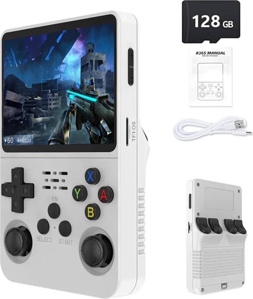 Five Leaf R36S Retro Handheld Game Console 128GB