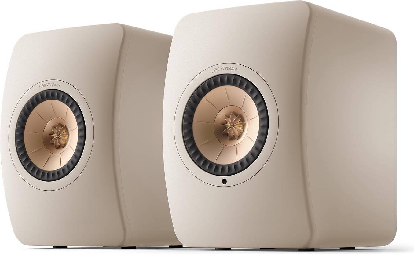 KEF LS50 Wireless II Sand Shell