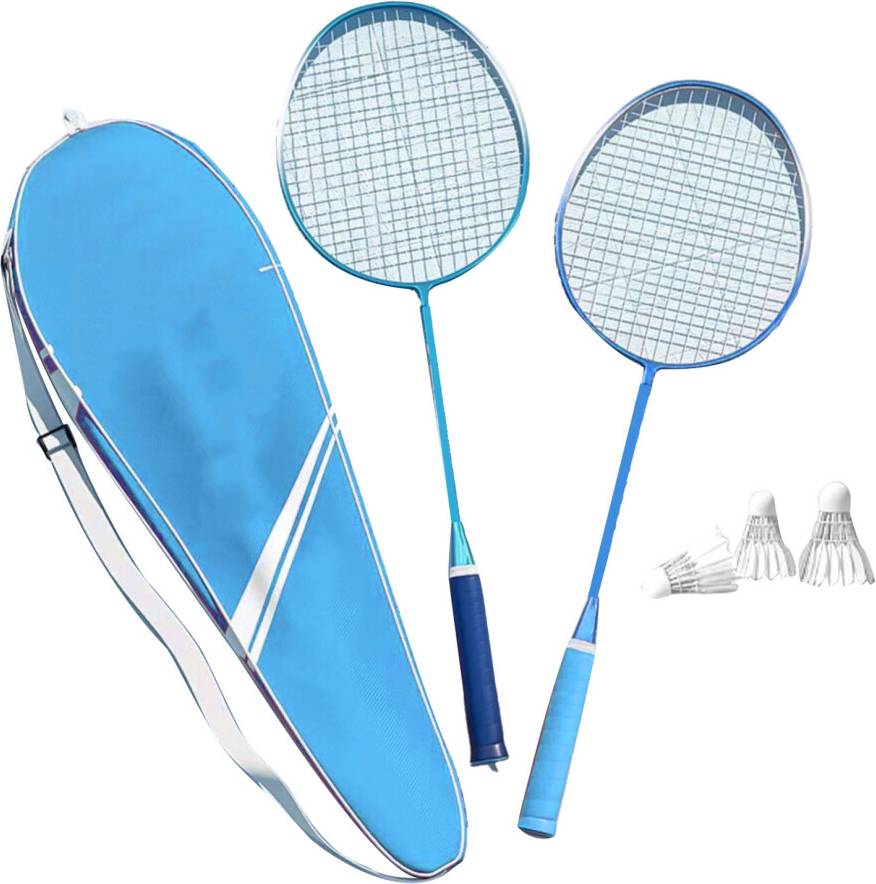Vestidos 2PCS Badminton Rackets Set