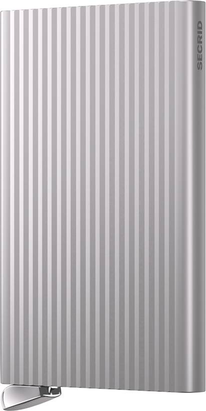 Secrid Premium Cardprotector Fluted Silver