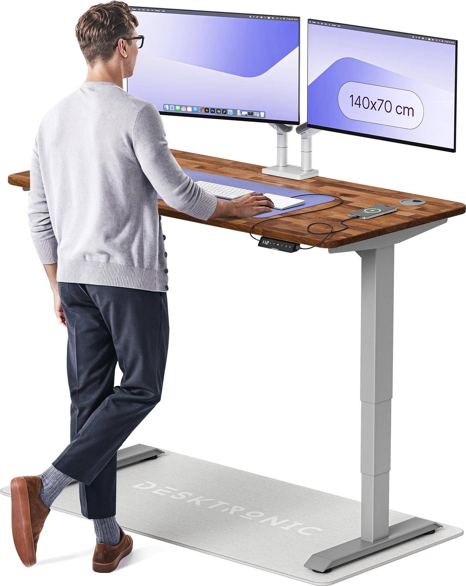 Desktronic HomePro Electric 140x70cm Writing Desk