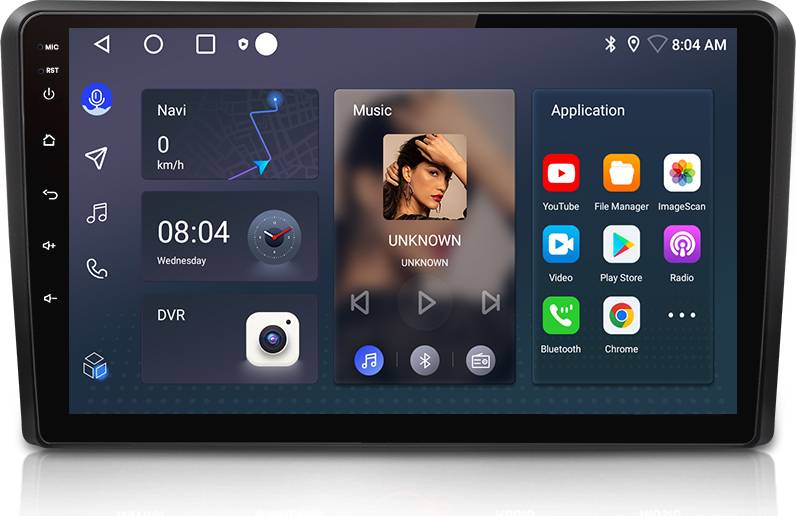Car stereo system Awesafe Linux System Carplay Android Auto Mirror Link Toyota Corolla
