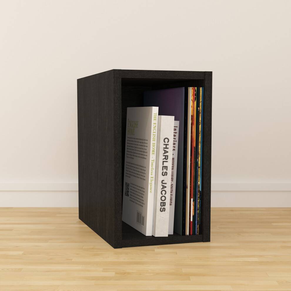 Vinyl 12 Inch LP Record Cube Storage Box