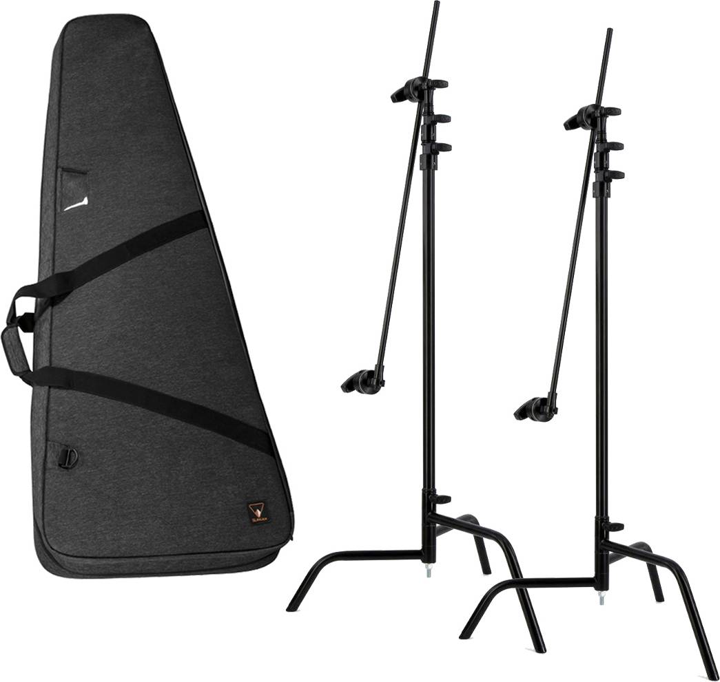 Ring light with stand 40 Inch C+ Stand Turtle Base Bundle