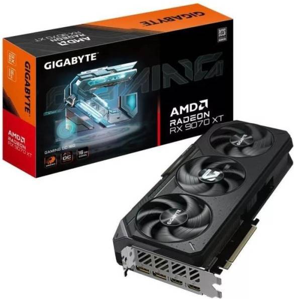 Rx 9070 Gigabyte Radeon RX 9070 XT Gaming OC 16G Graphics Card