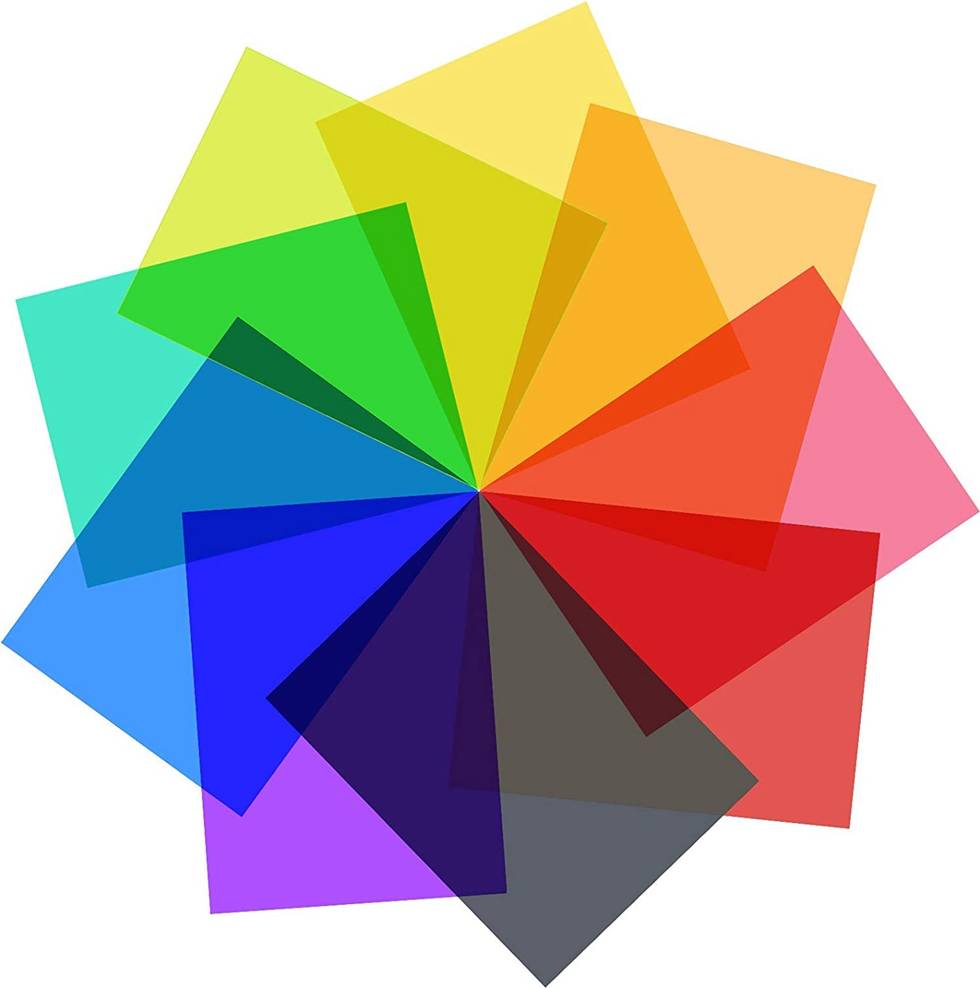 9Pcs Gel Light Filter Color Correction