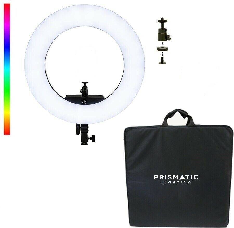 Led ring light Spectra 18 Rgb Rainbow Led Ring Light