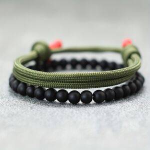 Temu Men Bracelet Set Handmade Adjustable Rope - Nautical