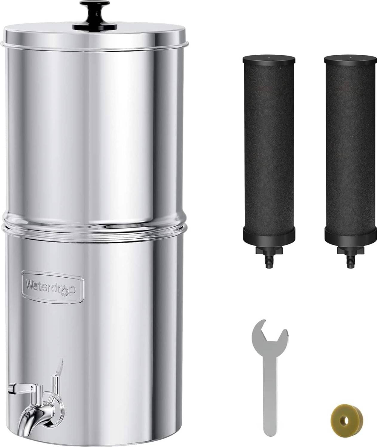 Countertop water filter Waterdrop 1.5 Gallon Countertop Water Filtration System