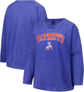 Profile Royal Acid Wash Raglan Sweatshirt