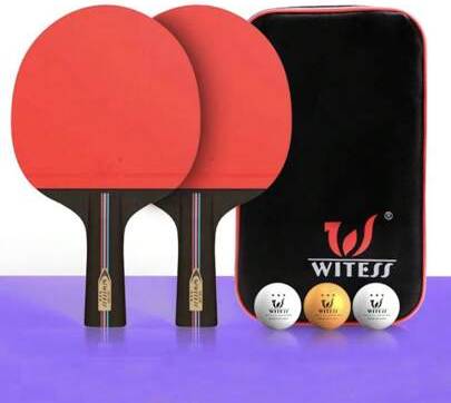 Shein Long Handle Table Tennis Racket Set