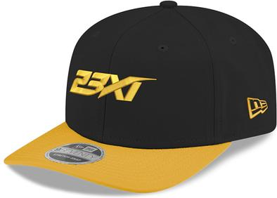 New Era Racing 9FIFTY Snapback Hat - Black/Yellow