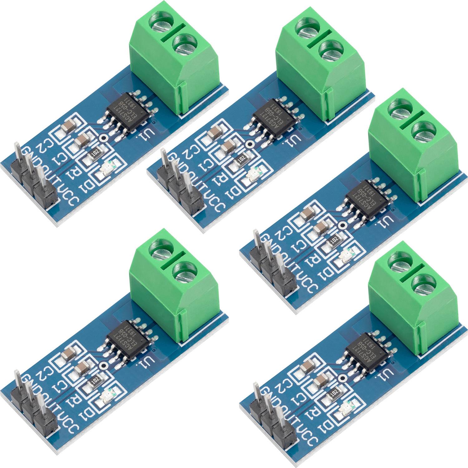 AZDelivery ACS712 5A Metorcycle Power Meter Module