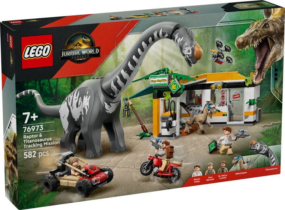 LEGO Raptor & Titanosaurus Tracking Mission