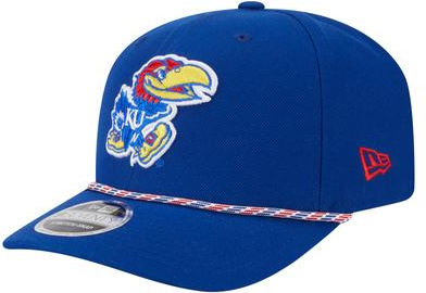 New Era Royal Kansas Jayhawks Game Day Multi-Rope Stretch-Snap Hat - Multi-Rope
