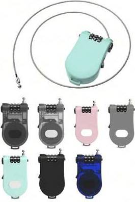 Shein 3-Digit Combination Cable Lock