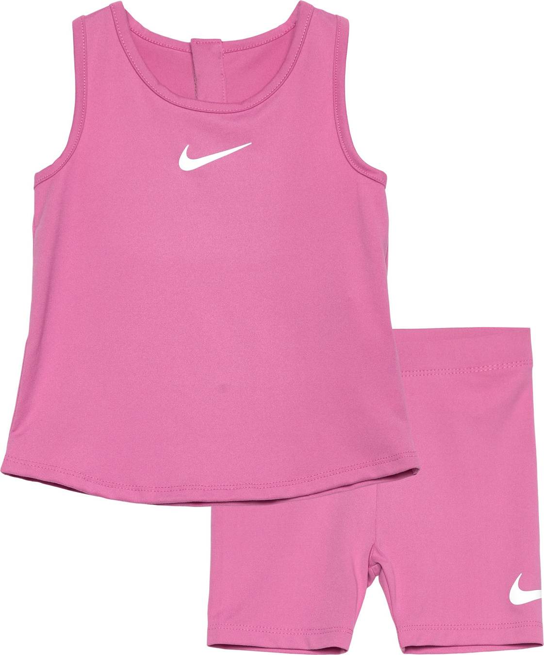 Nike Ks-Knit Short Set - Rosa