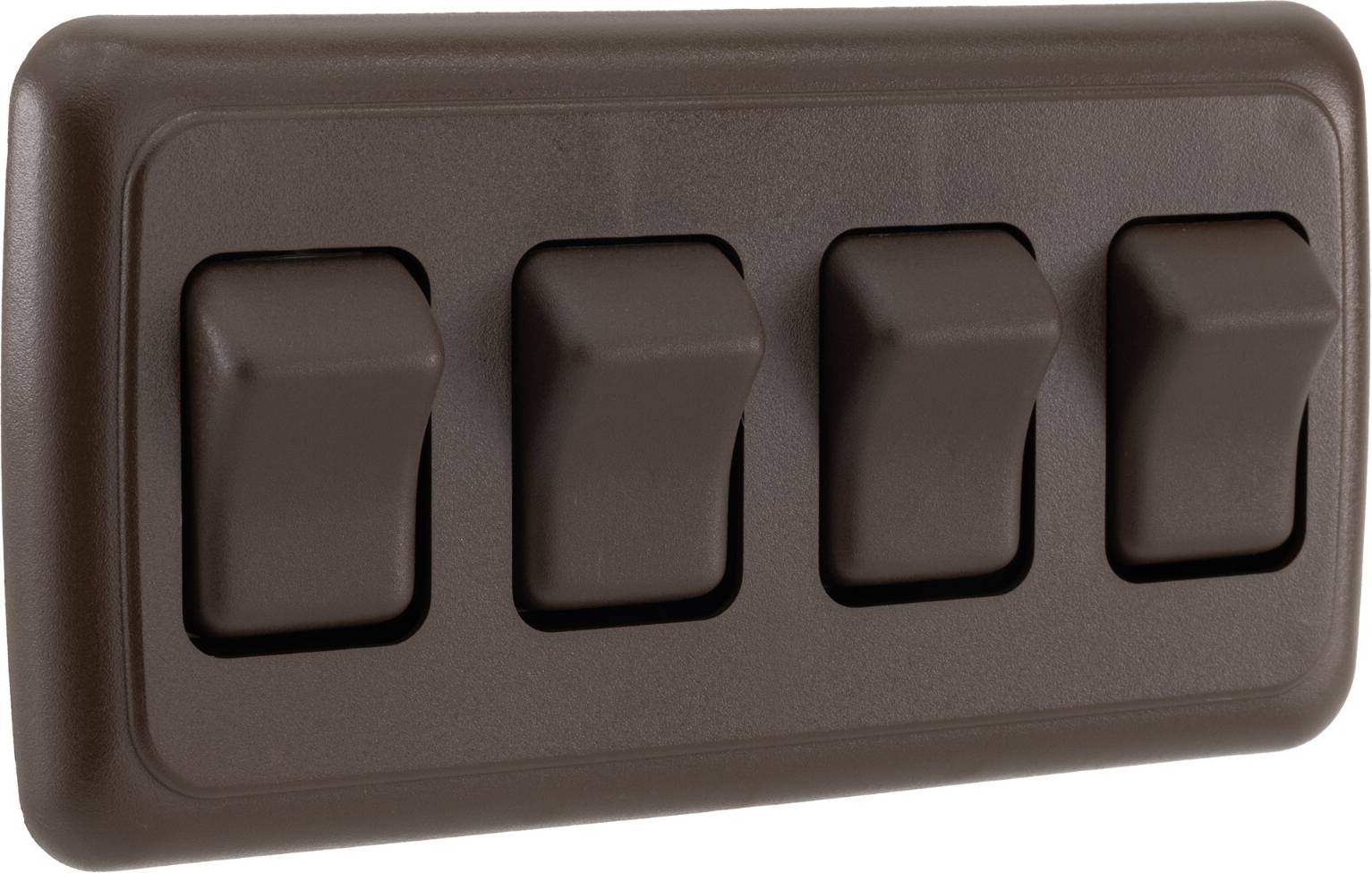 Spst Rocker Switch Toggle On Off 4 Gang Panel