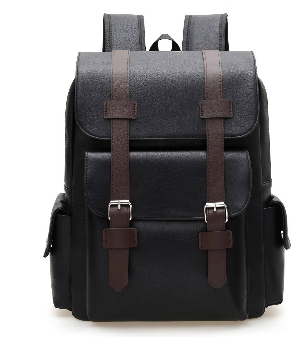 Temu Unisex Large Capacity Backpack With Multiple Pockets