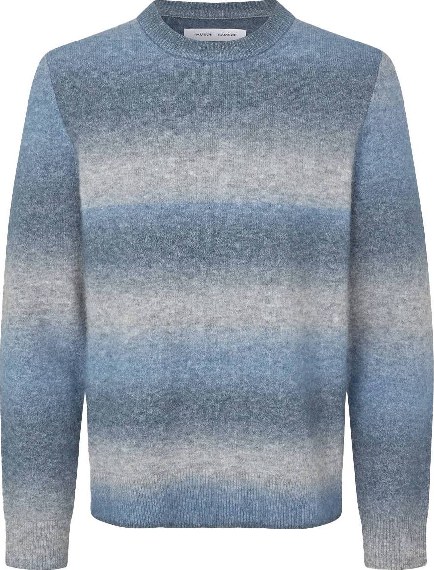 Pull Col Rond Laine Mélangée