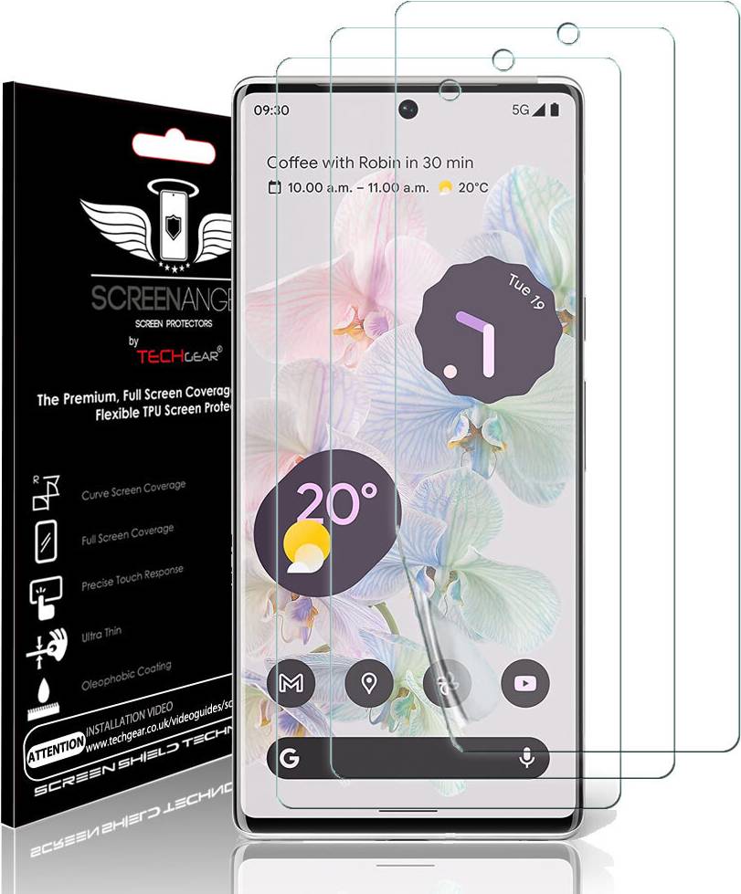 TechGear TPU Full Coverage Screen Protector Pixel 7 Pro