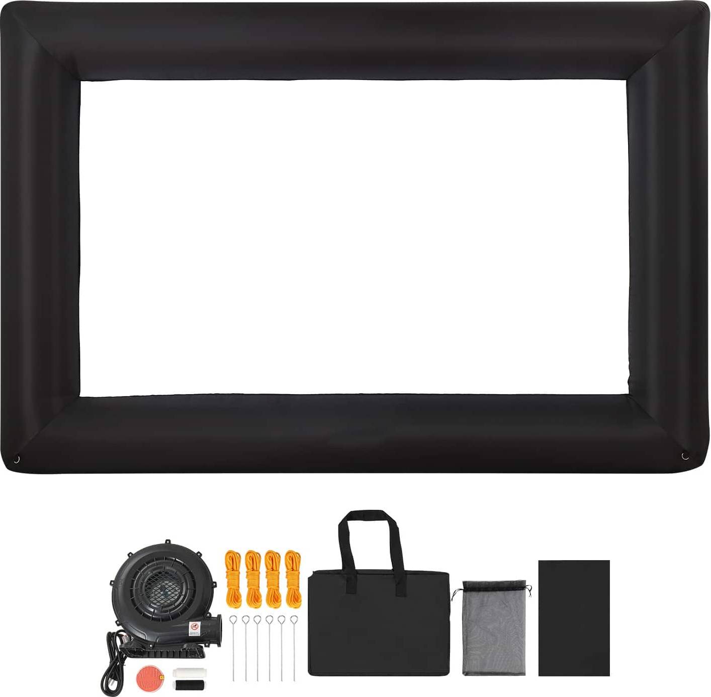 Inflatable projector screen VEVOR 16FT Inflatable Projector Screen 250W