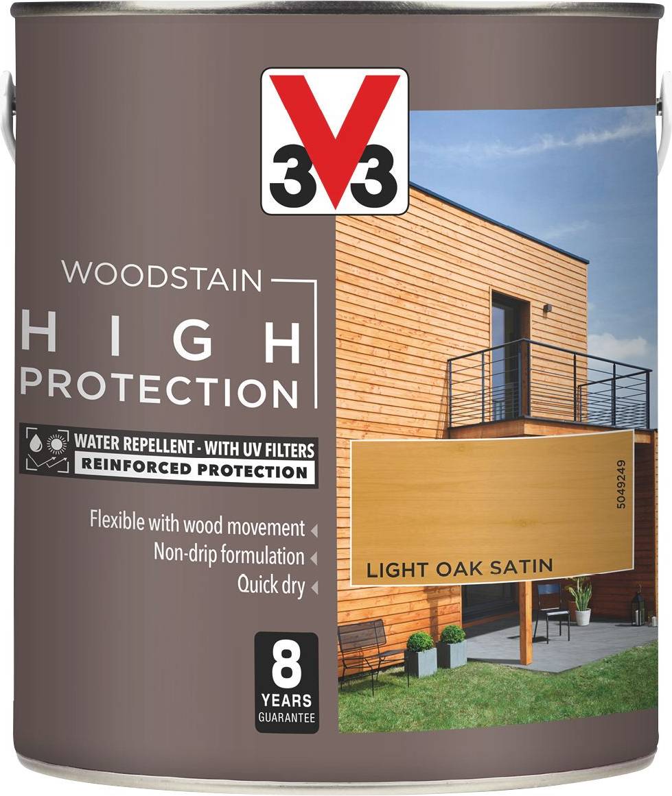 V33 High Protection Light Oak Mid Sheen 2.5L