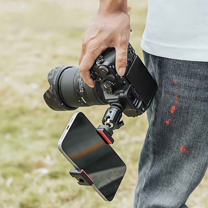 Temu Iron Camera Cold Shoe Mount Kit
