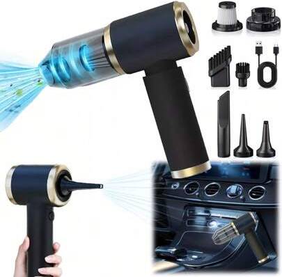 Car vacuum cordless Shein Mini 4 In 1 Upgrade Car Vacuum Cleaner