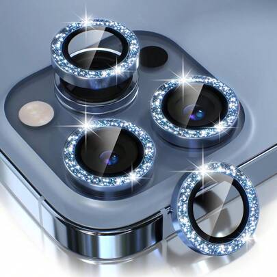 Iphone camera lens Shein 3 Pack Compatible iPhone 15 Pro Max Camera Lens Protector