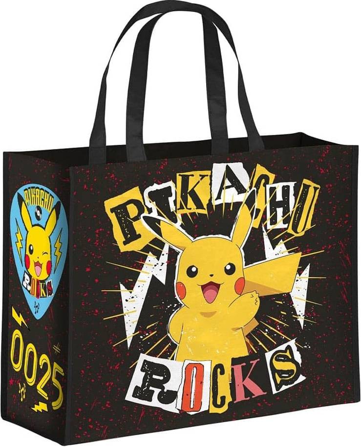 Pokemon Shopping Bag Pikachu Rocks