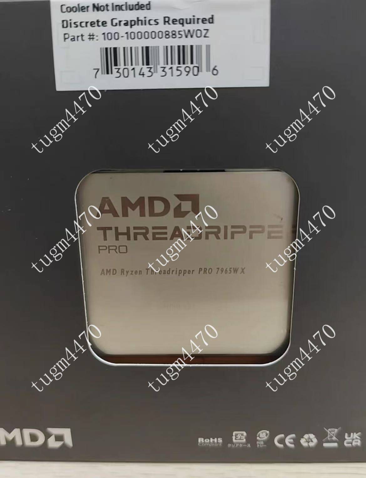 Amd ryzen processor AMD Ryzen Threadripper Pro 7965WX Cpu Processor