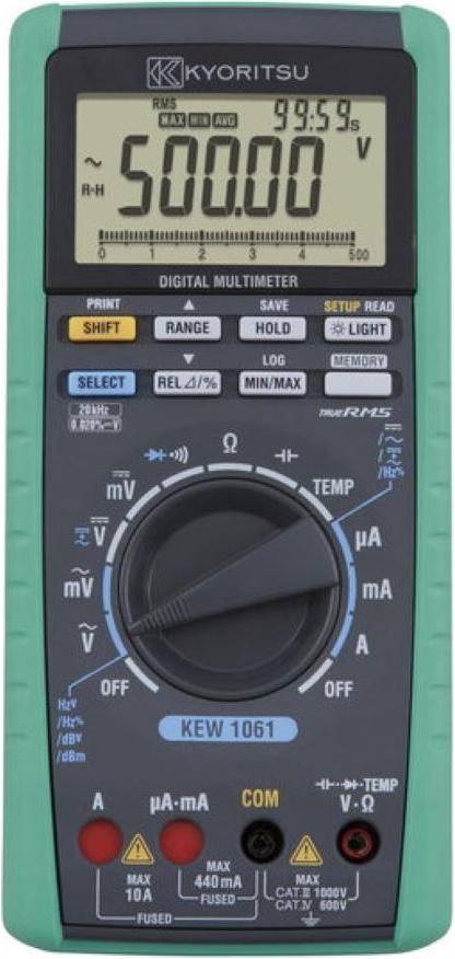 Multimeter Kyoritsu 1061 True RMS Multimeter 1000V