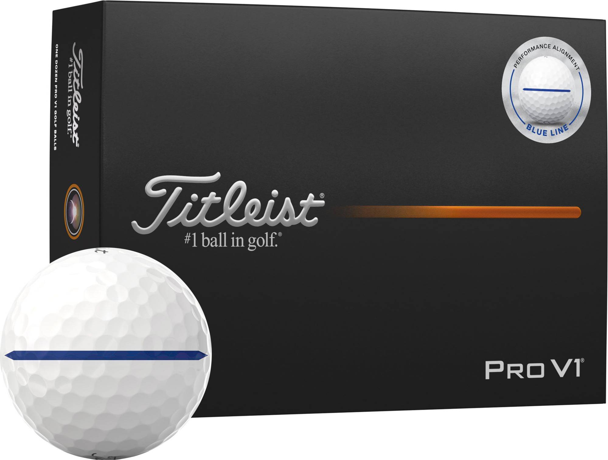 Titleist Pro V1 Performance Alignment Blue