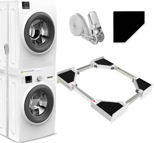 Washing machine and dryer stacking kit Universal Adjustable Stacking Kit